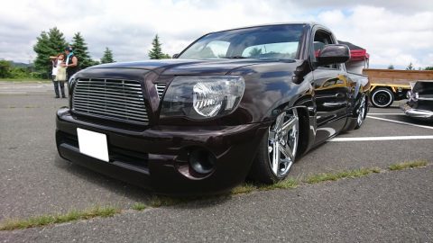 トラックマスターズ　トラマス　ＵＳトヨタ　ピックアップトラック　タコマ　逆輸入車　アメ車　赤いトラック　フルブラ　カーイベント (2)